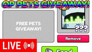 🔴LIVE🔴 Pet Simulator 99 UPDATE 5 Giveaway  Pet SImulator 99 Roblox [upl. by Robbyn]