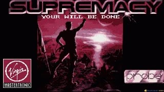 Supremacy gameplay PC Game 1990 [upl. by Fesoj]