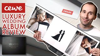 NEW CEWE Luxury Wedding Album Elegant Covers  Review [upl. by Flavia]