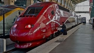 Thalys 9315 first class train ride Paris Nord  Amsterdam [upl. by Karyl]