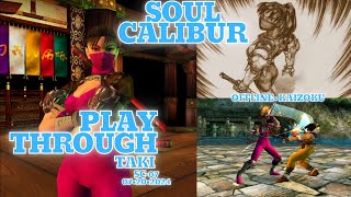 Soul Calibur  Arcade Playthrough 07 Taki [upl. by Todd]