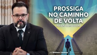 Prossiga no Caminho de Volta  Parashá Behaalotcha  20205780  Prof Matheus Zandona [upl. by Worthy]