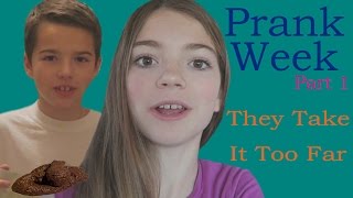 Prank Week 1  Jordan and Jake Take It Too Far  That YouTub3 Family [upl. by Rosenstein238]