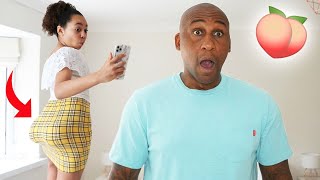 FAKE BUTT PRANK ON MY DAD [upl. by Teador]