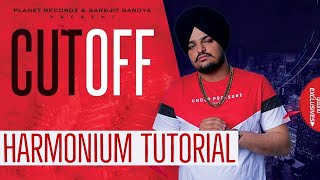 Cut off  Sidhu Moose Wala  Play On Harmonium  Harmonium Tutorial  Music Guru [upl. by Britta]