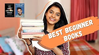 10 books for beginners📚 Easy book recommendations😍 WiswWithGrace [upl. by Manvil]