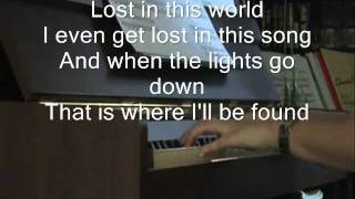 Anouk  Lost  piano cover  with lyrics on screen [upl. by Klayman364]