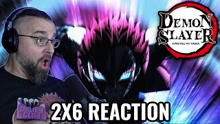 DEMON SLAYER 2X6 REACTION quotAkazaquot Kimetsu No Yaiba [upl. by Seavir516]