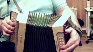 The Wrong Turn  Sportsmans Hornpipe played by Clive Williams on melodeon [upl. by Ardeha]