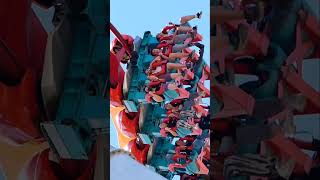 60 Second Review  Silver Bullet at Knotts Berry Farm shorts [upl. by Irabaj]