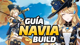 ☂️C0 Navia es INCREÍBLE GUÍA y BUILD DEFINITIVA de Navia DPS  Genshin Impact [upl. by Aridni]