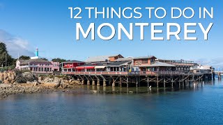 12 Things to do in Monterey Beaches Parks Hikes Restaurants amp an Aquarium [upl. by Nnylsor]