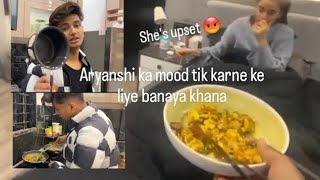 cooking 🍳 for aryanshi sharma tushar silawat vlog  tusharsworld1 AryanshiSharma009 [upl. by Lander631]