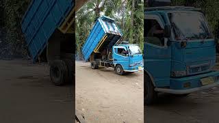 Tes dum truk  driver truk legend automobile dumptruck trukquester truckudquester trukoleng [upl. by Ynamad]