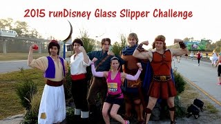 2015 runDisney Princess Half Marathon and Glass Slipper Challenge [upl. by Macleod]