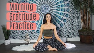 MORNING GRATITUDE PRACTICE♡ MEDITATION  KUNDALINI [upl. by Attevad]