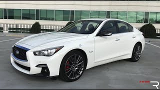 2018 Infiniti Q50 Red Sport AWD – Redline Review [upl. by Ahras598]