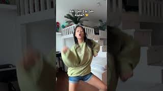 SERIOUS question Gen ALPHA or Gen Z 💝🤝💅 shorts viral fyp trending funny dance skit [upl. by Ahsekam98]