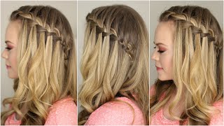 How to do a Waterfall Braid [upl. by Jacquelin]