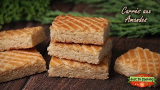 ❅ Recette des Biscuits de Noël Carrés aux Amandes ❅ [upl. by Piselli]