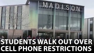 Houston ISD Madison High School students walk out [upl. by Emelen]