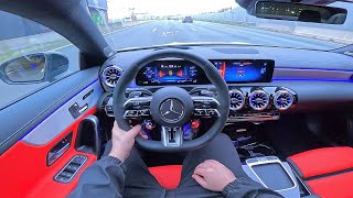 NEW Mercedes AMG CLA 45 S 4Matic 2024 POV TEST DRIVE and REVIEW [upl. by Norry]