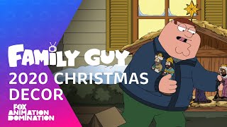 2020 Christmas Decor  Season 19 Ep 9  FAMILY GUY [upl. by Airretnahs]