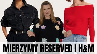 MIERZYMY NOWOŚCI RESERVED I HampM 😍JESIENNY HAUL ZAKUPOWY🍂 [upl. by Ethelyn351]