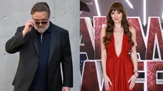 Russell Crowe RESPONDS to Dakota Johnsons Madame Web Critique [upl. by Iredale]