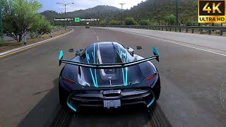 1600HP KOENIGSEGG JESKO Top Speed  Forza Horizon 5  4K 60FPS [upl. by Forland]