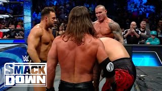 Randy Orton LA Knight amp AJ Styles vs the Bloodline  WWE SmackDown Highlights 011224  WWE on USA [upl. by Acile]