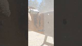 BLASTING AN ENTIRE F550 FRAME WITH HARBOR FREIGHT SANDBLASTER [upl. by Sivie]