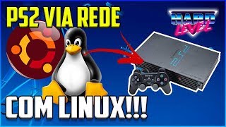 TUTORIAL PS2  COMO JOGAR VIA REDE COMPARTILHANDO PASTA PELO LINUX UBUNTU [upl. by Anauqat]