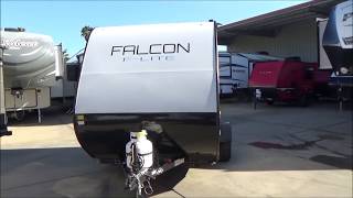 2019 Travel Lite Falcon F Lite FL18RB  Corpus Christi TX  Howdy Ranch RV [upl. by Ikcim]