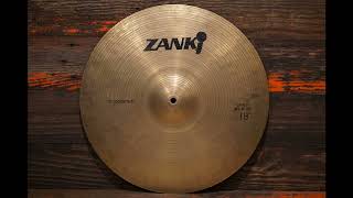 SOLD  Zanki 18quot Rotocasting Medium Thin Crash Cymbal  1548g [upl. by Rafael]