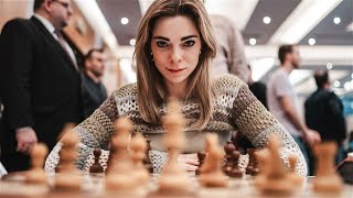 DINA BELENKAYA VS DANIEL SADZIKOWSKI R5 Prague Open 2024 Commentary by GM Ben Finegold [upl. by Korwun]