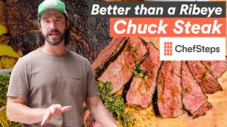 How to Cook a Cheap Chuck Steak Thats Better Than a Ribeye [upl. by Hahcim]