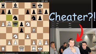 World Champion Magnus Carlsen is cheating 😂 [upl. by Ziana]