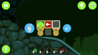 Bad Piggies  Bonus Level 2IX 3 Star  Rise and Swine [upl. by Ahaelam]