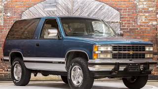 1992 Chevrolet Blazer Silverado 5Speed Manual 4X4  G345136  Exotic Cars of Houston [upl. by Marden]