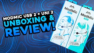 Unboxing amp Review Antlion Audio Modmic USB 2 and Uni 2 [upl. by Suchta]