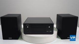 Unboxing the Denon Mini System RCDN11B and SCN10 Bookshelf Speakers [upl. by Flannery]