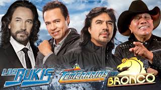 Los Temerarios Grupo Bronco Los Bukis Mix Romanticos 40 Recuerdos Del Ayer Grandes Exitos [upl. by Kosse]