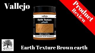 Vallejo Earth Texture for basing review [upl. by Woothen110]