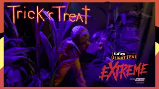 Trick r Treat Full Walkthrough at Fright Fest Extreme  Six Flags Magic Mountain 2024 [upl. by Sanders]