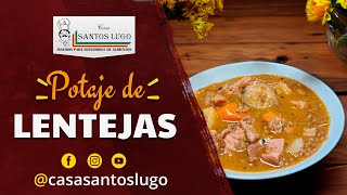 POTAJE DE LENTEJAS ⭐RECETA SENCILLA⭐ [upl. by Ttiwed]