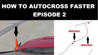 How to Autocross Faster  Ep 2  Slaloms Will Make or Break You Do This to Win [upl. by Hannus]