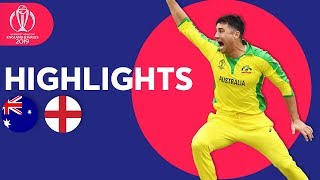 Finch amp Starc Star at Lords  Australia vs England  Match Highlights  ICC Cricket World Cup 2019 [upl. by Clements]