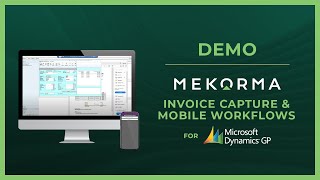 Demo  Invoice Capture and Mobile Workflows for Microsoft Dynamics GP [upl. by Steffie114]