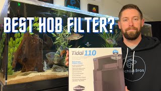 Seachem Tidal Hang On Back Filter  Unboxing Setup Cleaning amp Review [upl. by Arrac474]